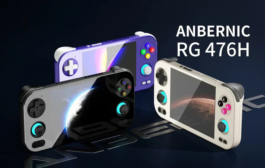 🕹️Revelando o RG 476H: O Primeiro Console Portátil de Tela Cheia da ANBERNIC!