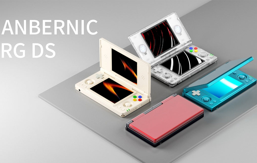🔥O primeiro console portátil com tela dupla da ANBERNIC — Estreia do RG DS!⚡