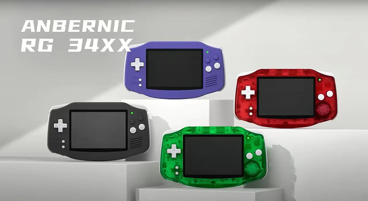 🎮Novo Lançamento: Primeira Visão do RG 34XX! – ANBERNIC
