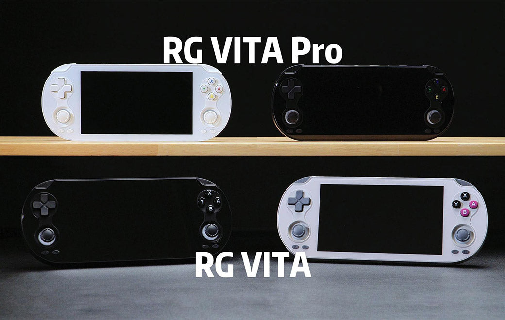 ANBERNIC RG VITA Pro console portátil para jogos com múltiplas opções de cores