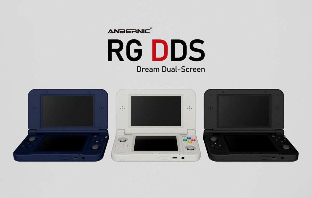 ANBERNIC RG DDS: duas telas, uma experiência para você mergulhar nos jogos