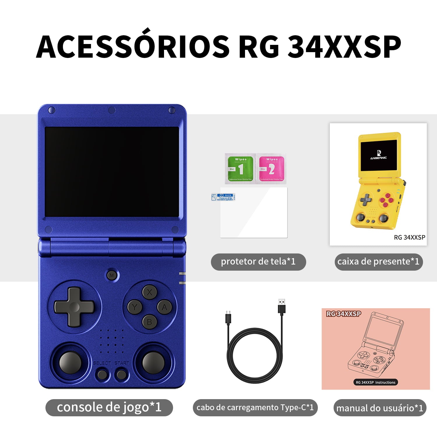 【ほぼ未使用】Anbernic RG34XXSP 64GB 09_c9a69769-115b-42ca-ba97-