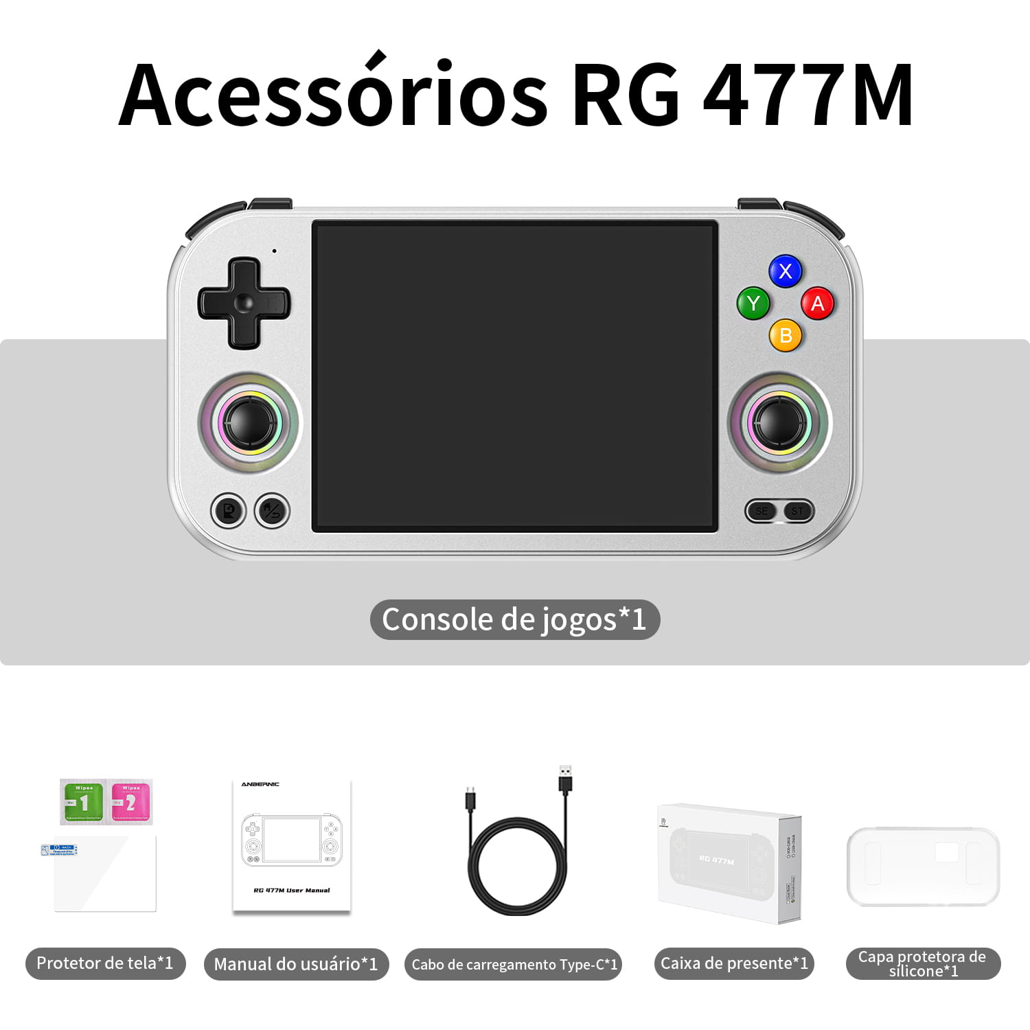 ANBERNIC RG477M 12GB/256GB チョコレートブロンズ ANBERNIC RG477M 12GB/256GB チョコレートブロンズ ANBERNIC